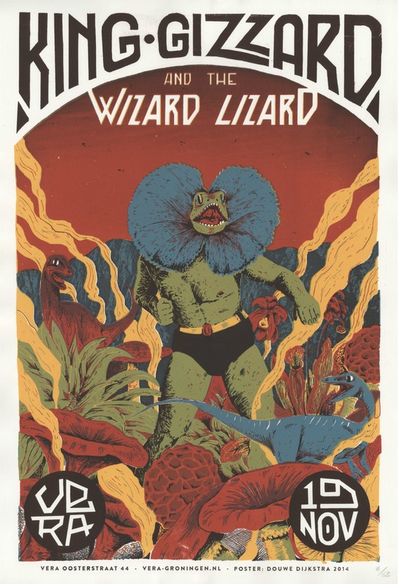 king gizzard & the lizard wizard merch