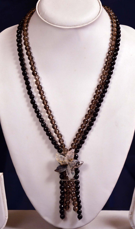 deep v neck necklace