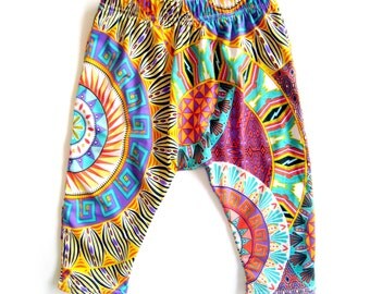 Medallion Print Ankle Legging