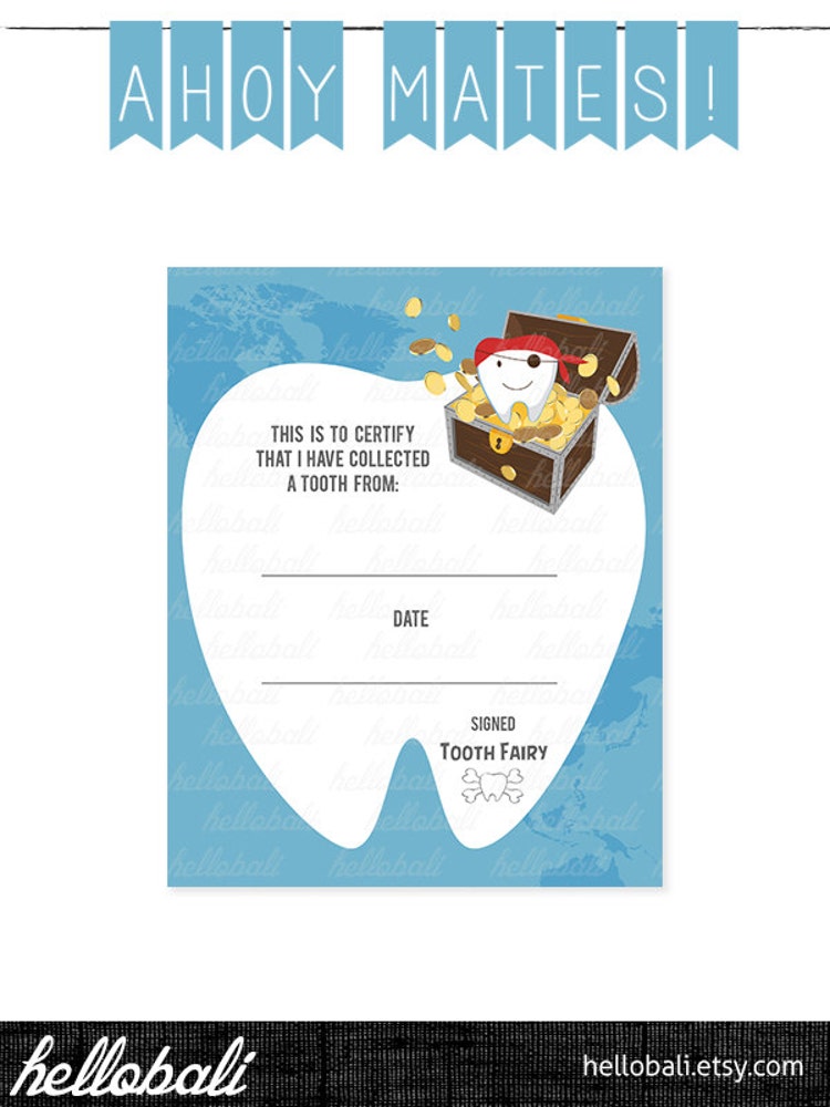 Tooth Fairy Certificate Clip Art Boy Scrapbook By Hellobali