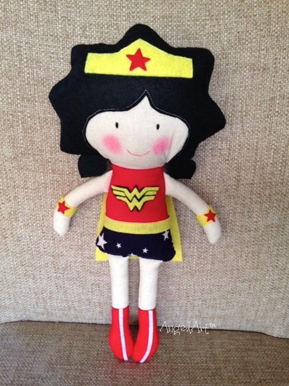 wonder woman stuffed doll