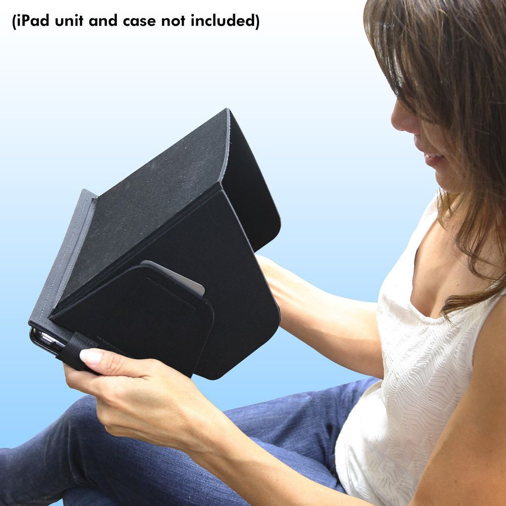 Collapsible Molded iPad Sun Shade and Privacy Hood iPad 2 iPad