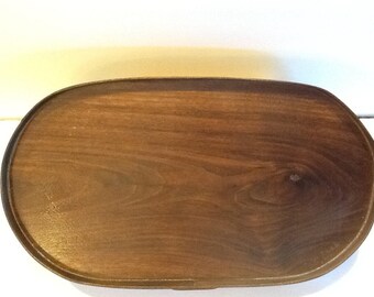 Handmade Black Walnut Tray.