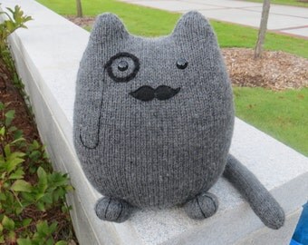 Henri the Handsome GentleCat - wool plush toy