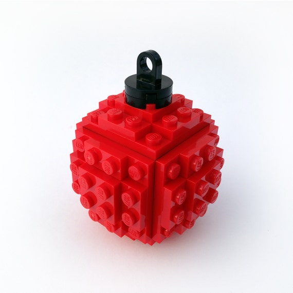 red brick ornament custom lego kit red brick ornament custom lego kit