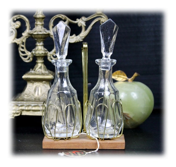 Vintage Condiment Set Mid Century 1960s by AntiqueBoutiqueIdeas