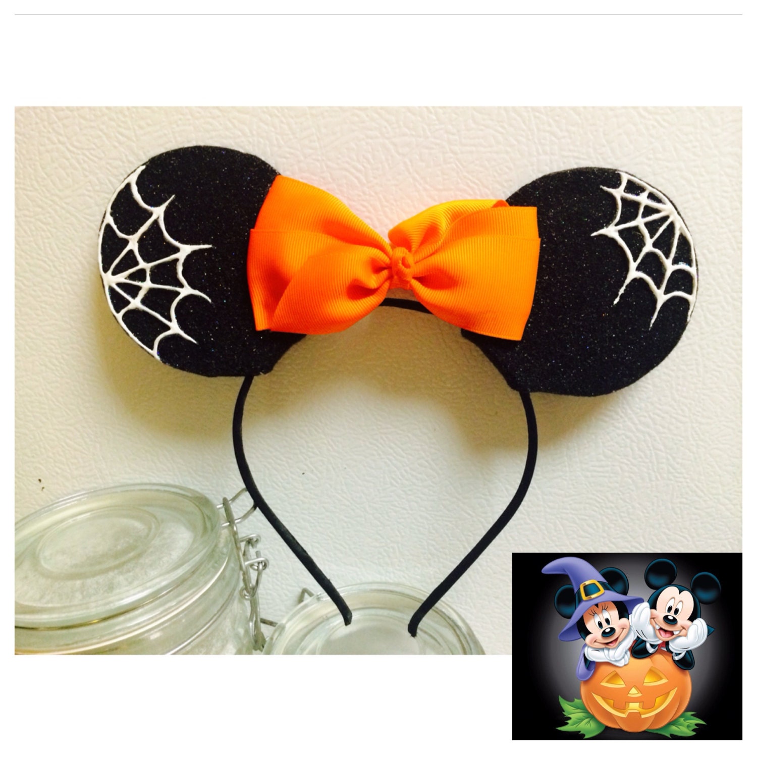 Halloween Disney Ears by HaymakerHaberdashery on Etsy