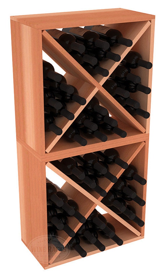 48 Bottle Wine Cube Storage Rack Kit in by WineRacksAmerica
