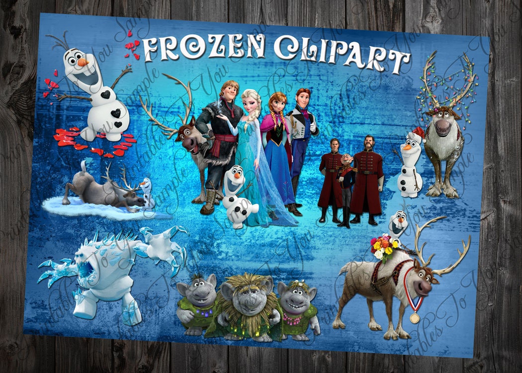 Frozen Clipart Printable Pictures Transparent background