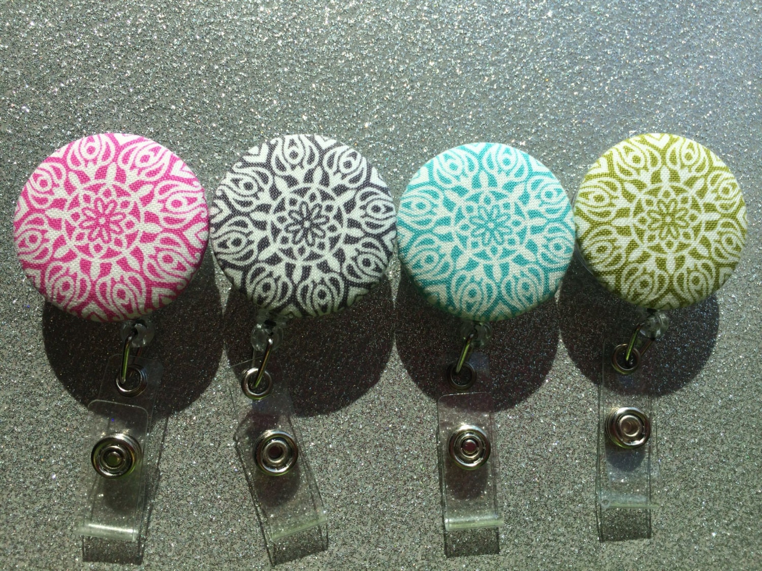 Cute Retractable Badge Holder. ID Holder. by AllAboutTheBadge