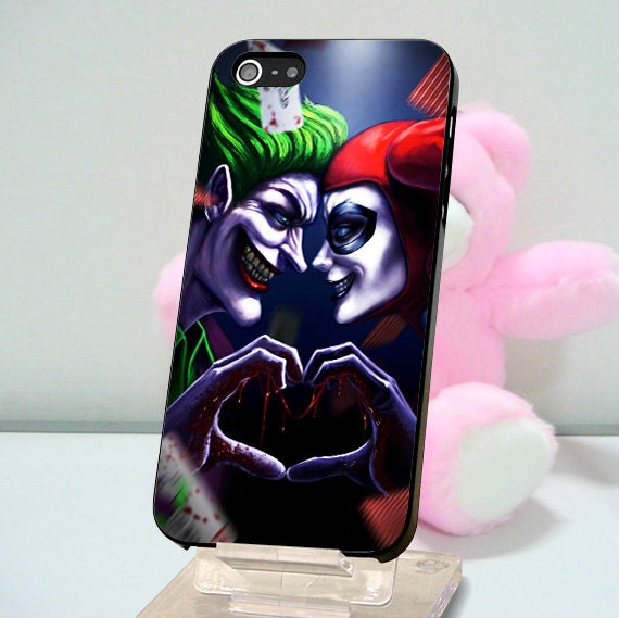 Harley Quinn And Joker Love Art Phone case for iPhone 4/5/5s/5c
