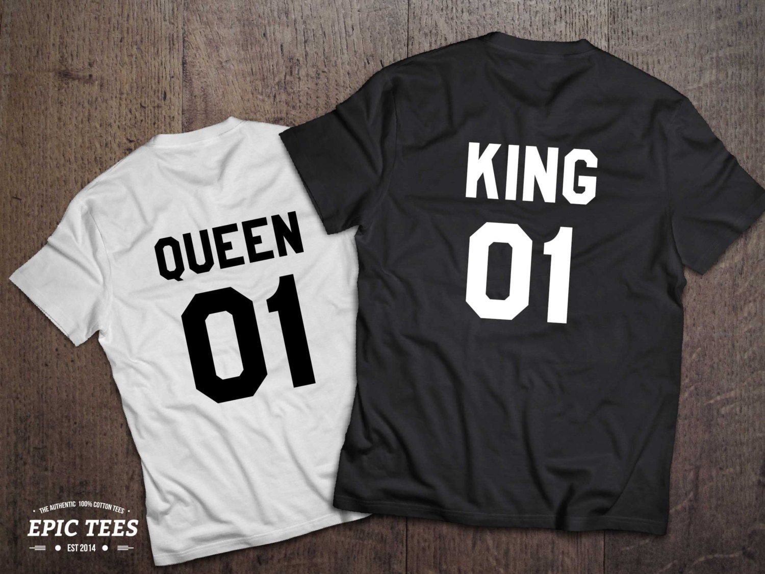 king and queen tshirt