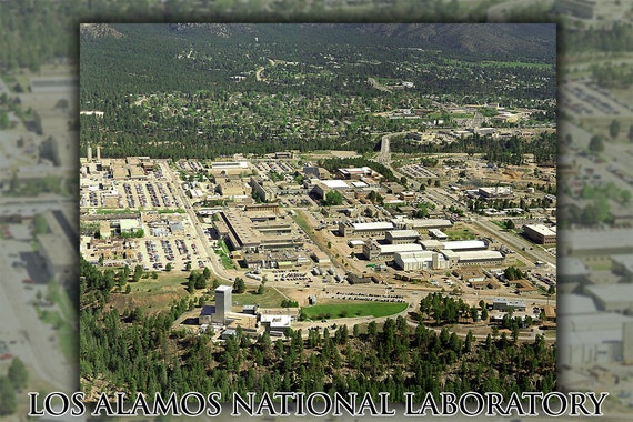 24x36 Poster Los Alamos National Laboratory Aerial View Lanl