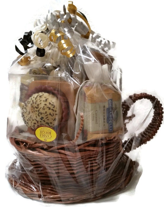 Mini Coffee/Tea Gift Basket by NoOrdinaryGiftBasket on Etsy