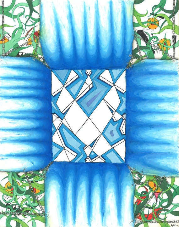 Blank paper fine art print 11x14