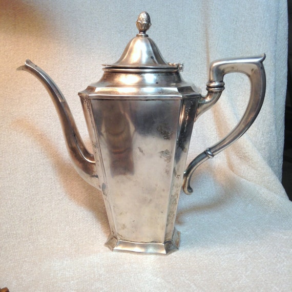Gorham Coffee or Teapot Silver Electroplated Circa 1929