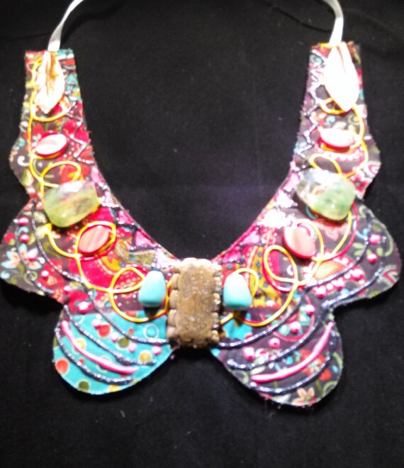 Handmade Bib/Collar Necklaces by JCGIL on Etsy