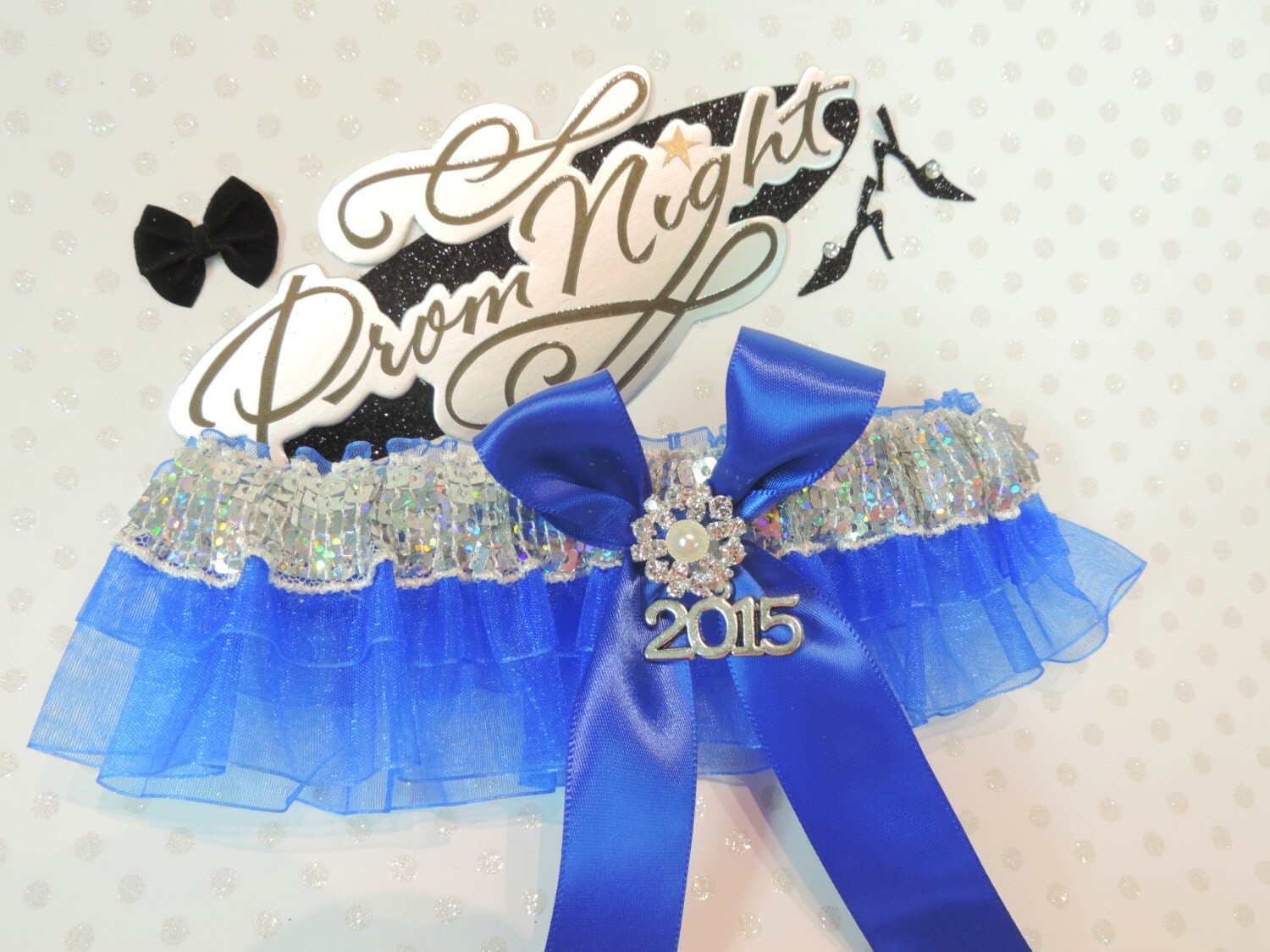 Prom Garters Royal Prom Garters Prom Garter by PromNightGarters