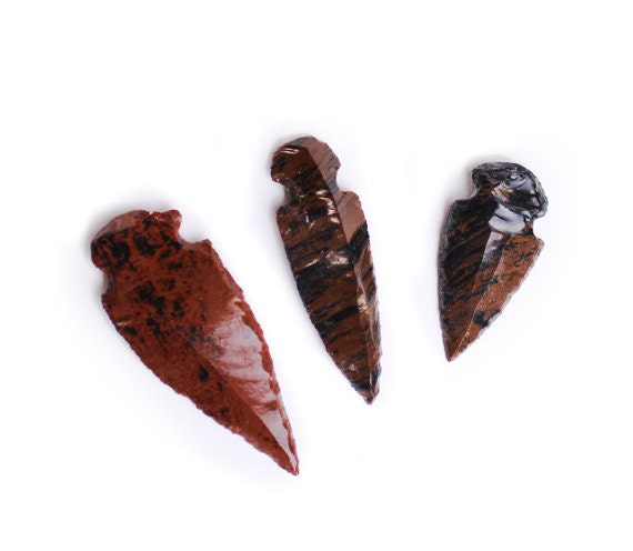 mahogany obsidian arrowhead meaning