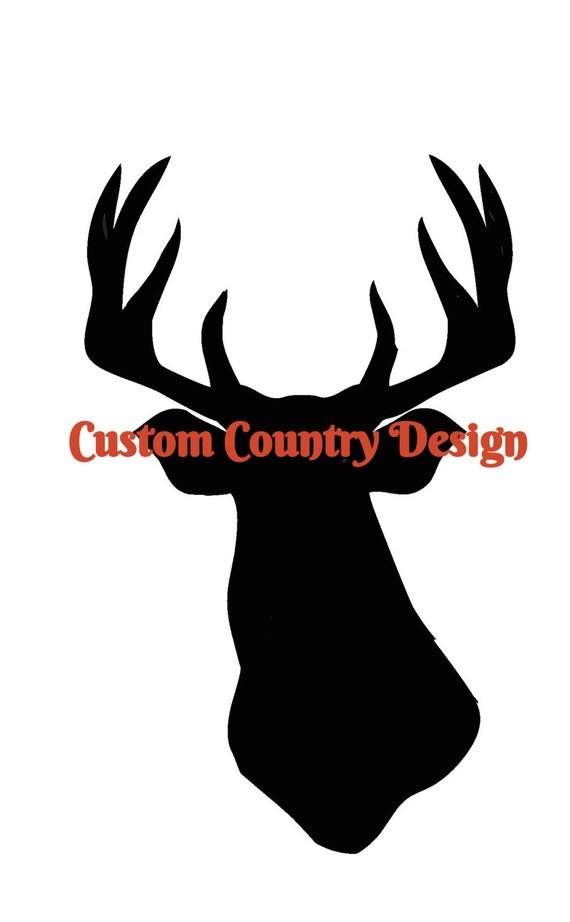 Download Deer Head SVG Digital Download Deer by CustomCountryDesign