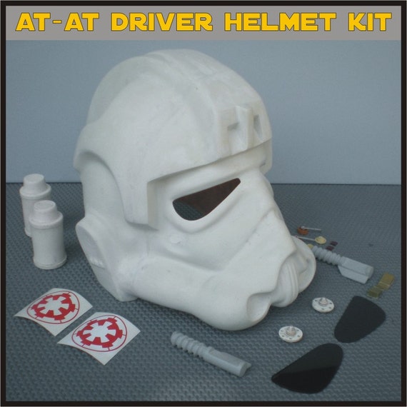 ATAT Driver Helmet Prop Kit for Star Wars by WarpCostumeGallerry
