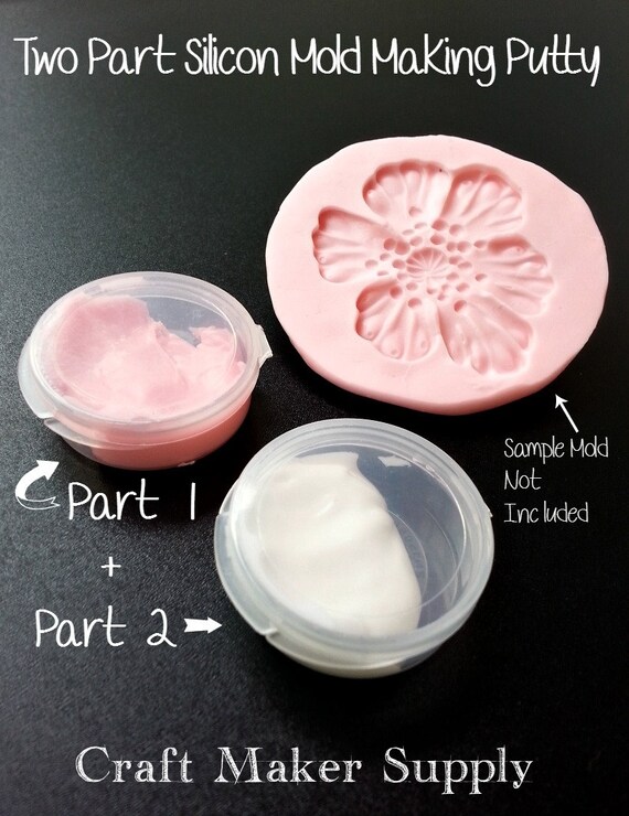 Two Part Silicon Mold Making Putty Kit Easy by craftmakersupply