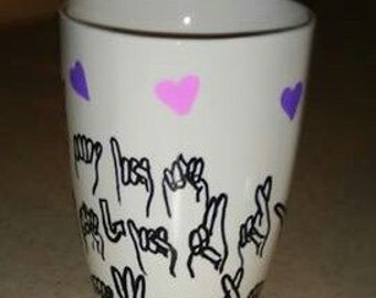 American Sign Language Mug
