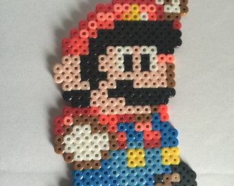 5 Piece Mario Perler Bead Magnet Set