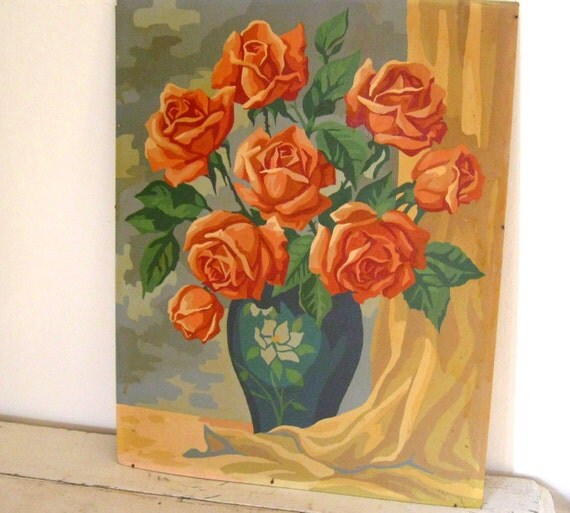 Paint by Numbers Roses: Beautiful and Therapeutic Projects