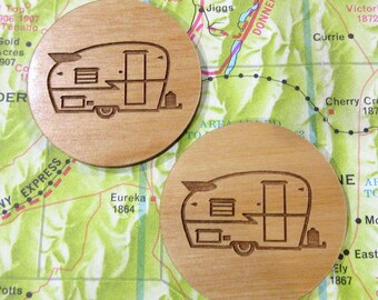 Shasta Camper Gift - Camper Trailer - Vintage Camper - Camper Decor - Glamper Decor - Glamping GIft - Caravan - Camper Magnet - Camping