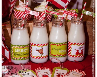 Tic Tac Snowman Noses Printable Party Package Snowmen