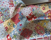 American Jane Scrappy Lap Quilt/Throw - Several Collections Used