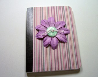 Mini Composition Book, Notebook, Journal, Mini Journal, Mini Notebook, altered composition book, Pocket journal