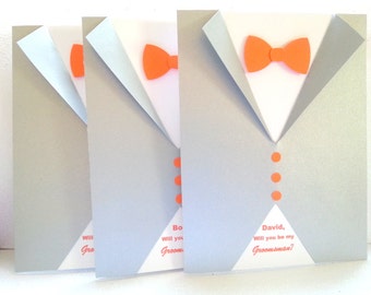 Will you be my Groomsman Will you be my Ring Bearer Will you be our Ring Bearer Best Man Usher Card You be my Groomsman