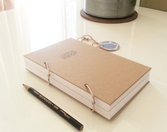 ON SALE-PERSONALIZE your 365 Reasons I Love You...Journal/Large Kraft Hardcover Notebook/Size Options/Anniversary/Engagment