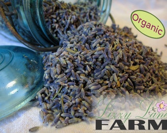 Organic Lavender, Premium Cooking Lavender Buds 1/2 pound. Culinary Lavender