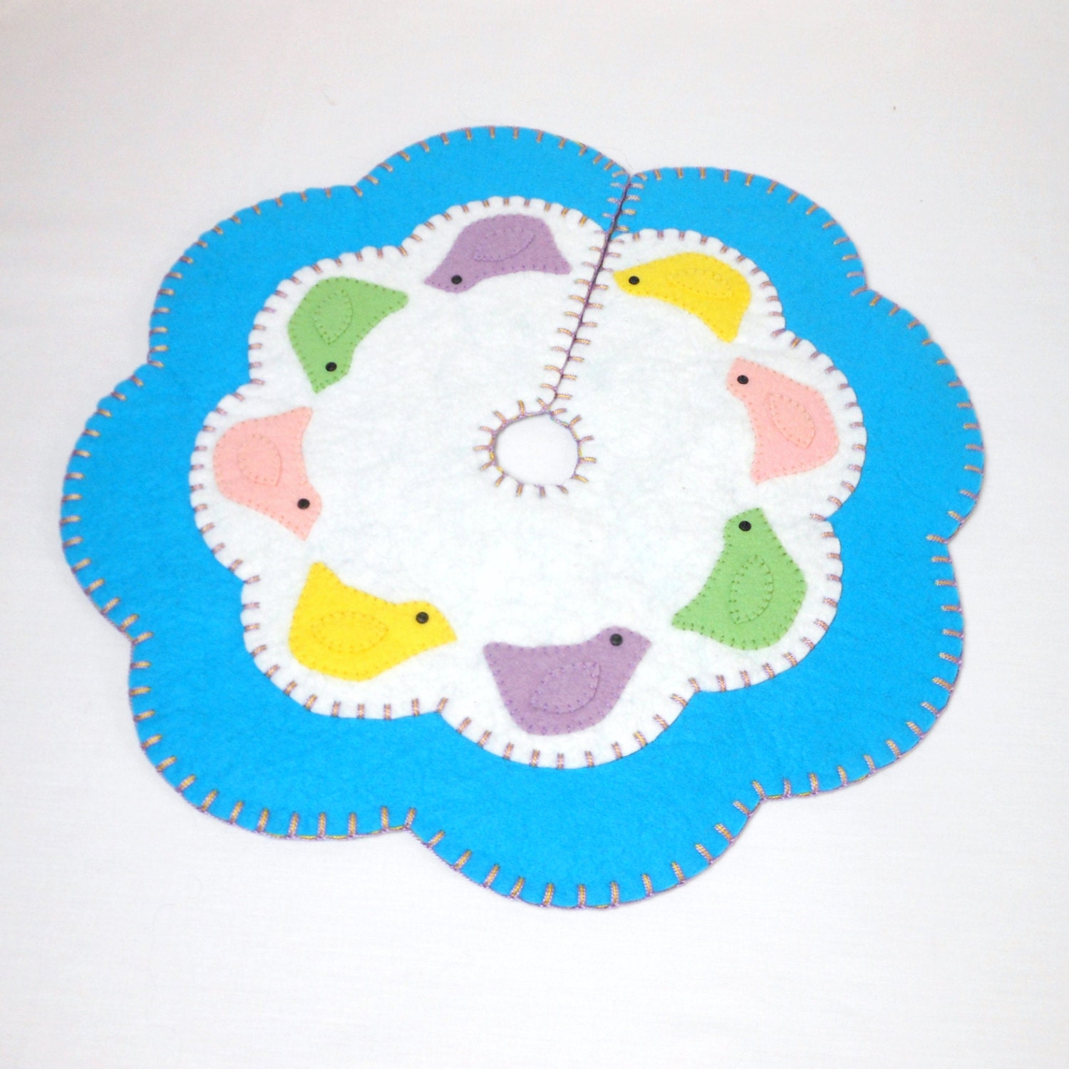 Wool Tree Skirt 76