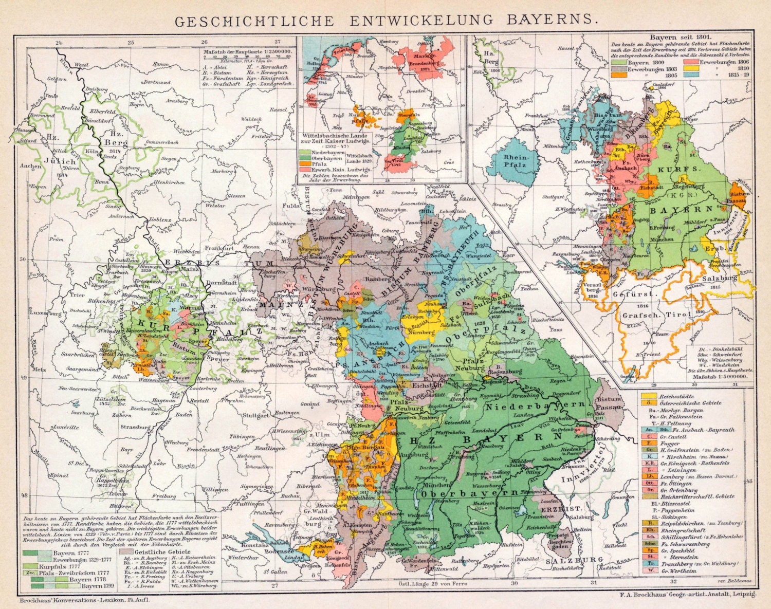 Printable Map Of Bavaria