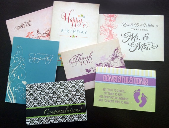 Luxury 30 Greeting Card Variety Pack
