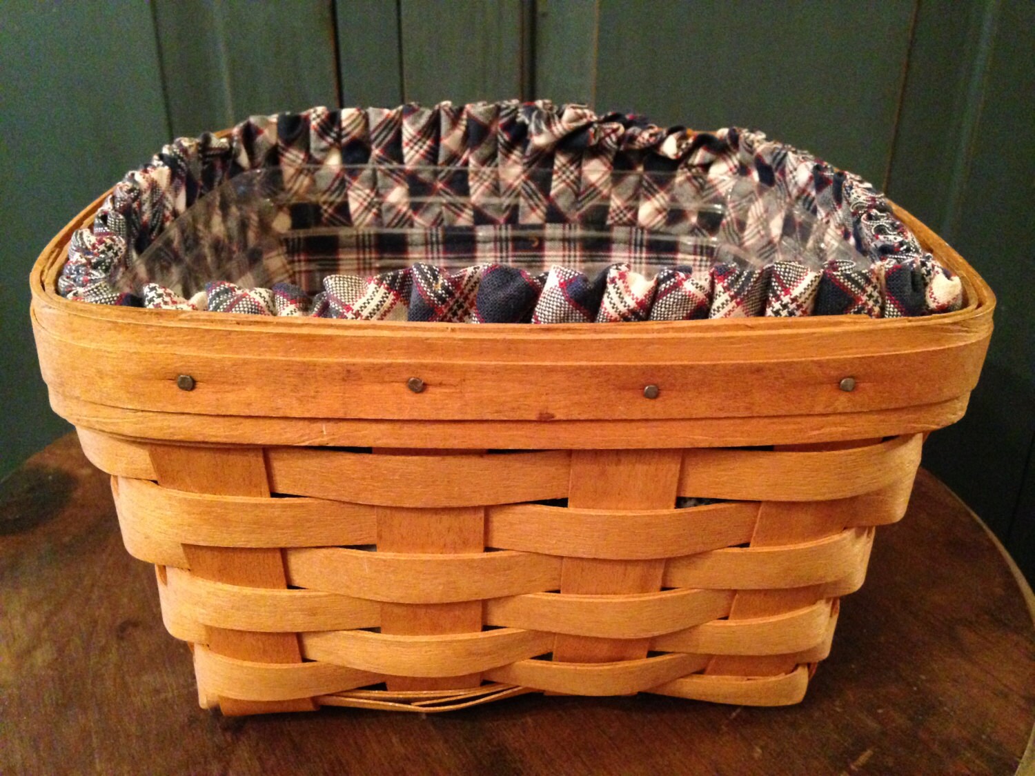 1990 Large Berry Longaberger Basket by RememberMeDesigns09 on Etsy