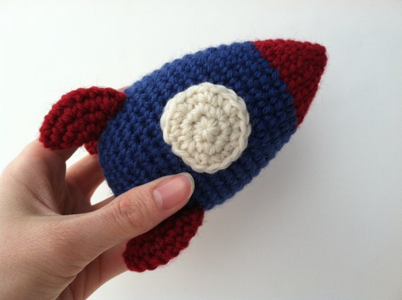 rocket stuffed toy