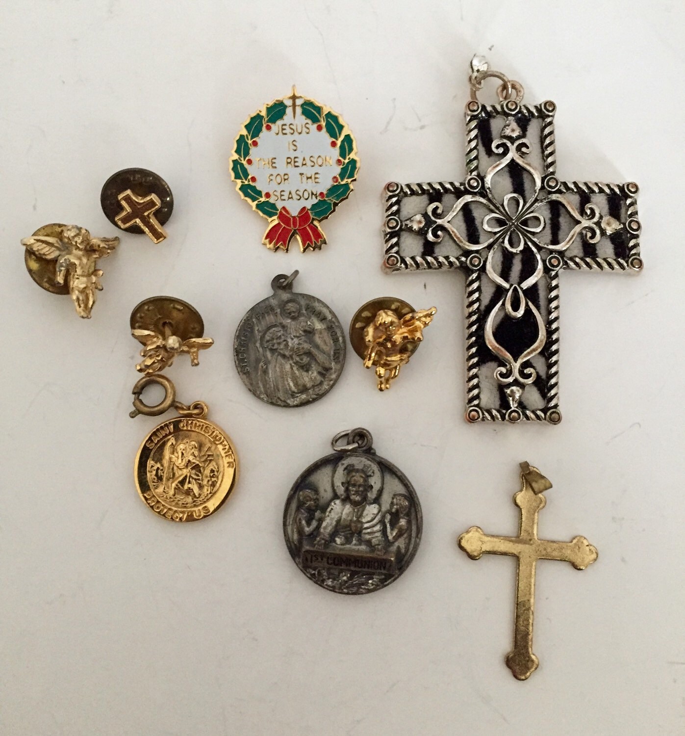 Vintage Religious Jewelry Lot by jjones1128 on Etsy