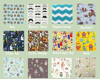 X-Large Hanging Wet Bag - U Pick Your Print - 16x27 - SEAM Sealed
