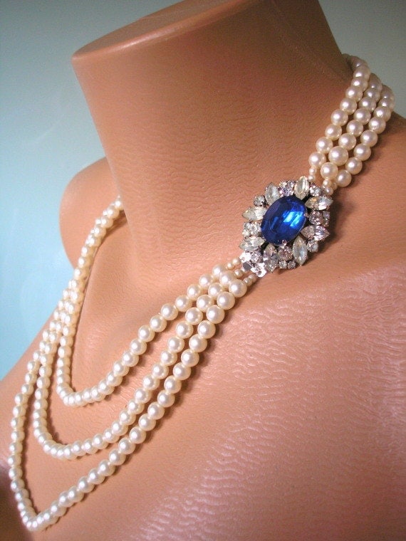 Pearl Necklace Mother of the Bride Great by CrystalPearlJewelry