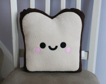 toast plush pillow