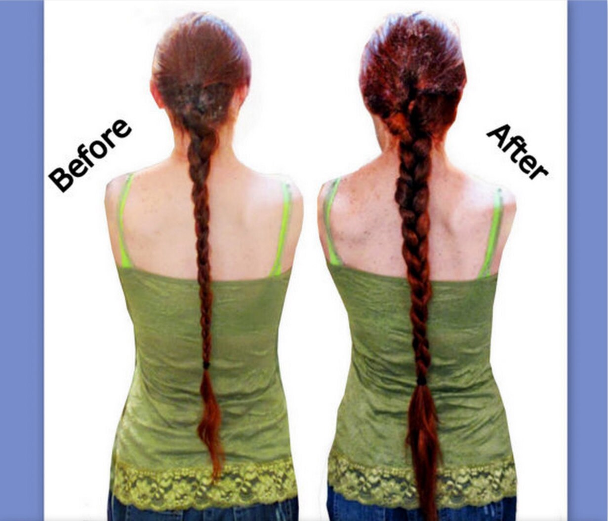 Paranda hair extension to extend lengthen and thicken braid