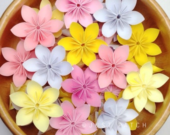 Cherry Blossom Origami Folding Flowers 20 Pcs