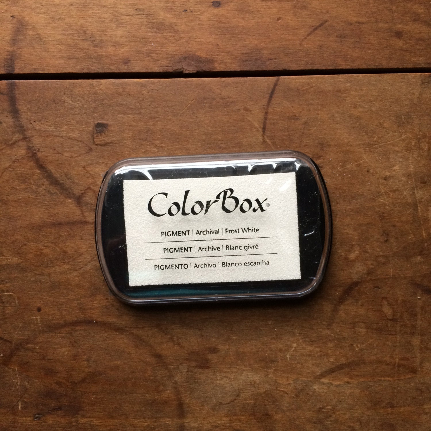 colorbox white ink pad