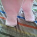 2T Pink Fleece Footed Footie Feety Pajamas Pants