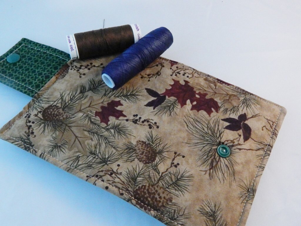 Woodland Sew Case Sewing Kit Travel Sewing Kit Compact Sew